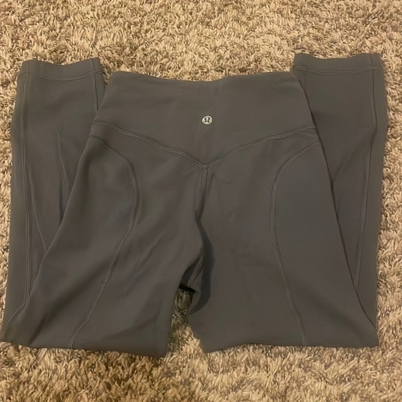 Lululemon Wunder Under Gray INSEAM 21” SZ 2 - Picture 1 of 5